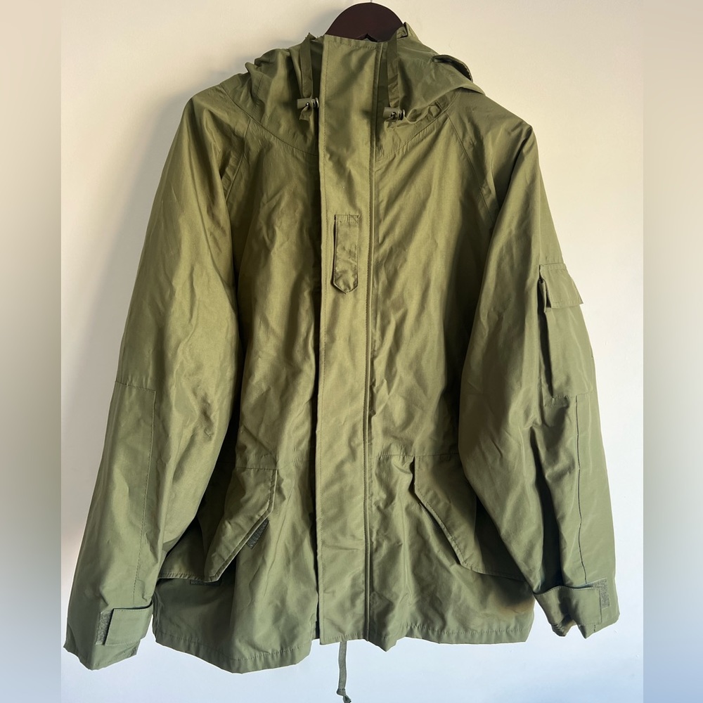 Army military Wet weather parka Rothco green small